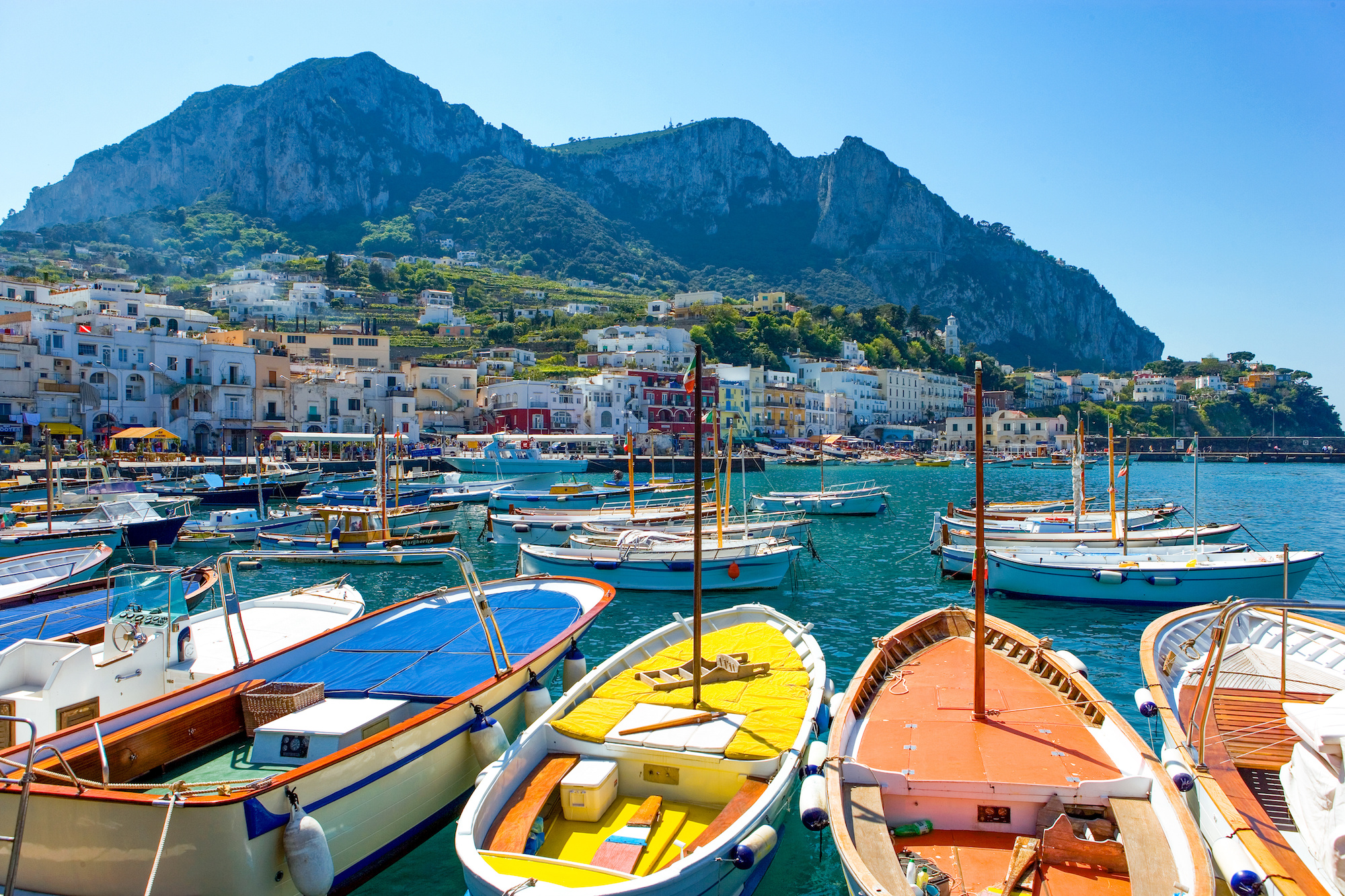 Capri Boat + Walking Tour ES
